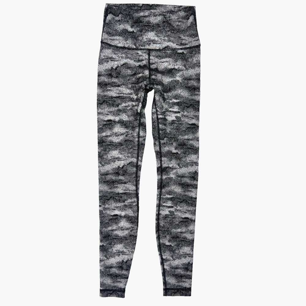 Lululemon Wunder Under Hi Rise Tight 4 W5AQ1S Luon Hazy Days Yoga Pilates Sports